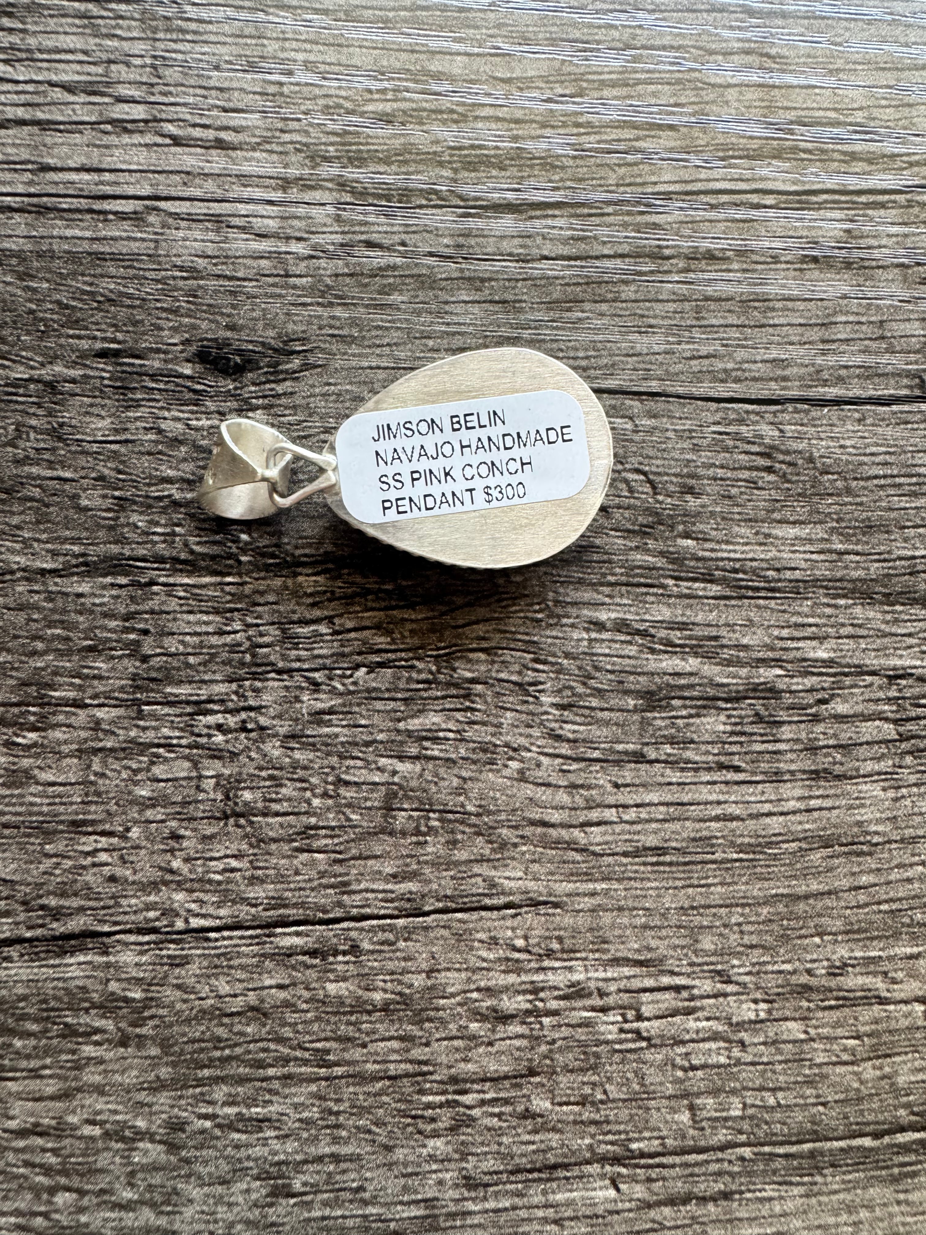 Pink Conch Pendant