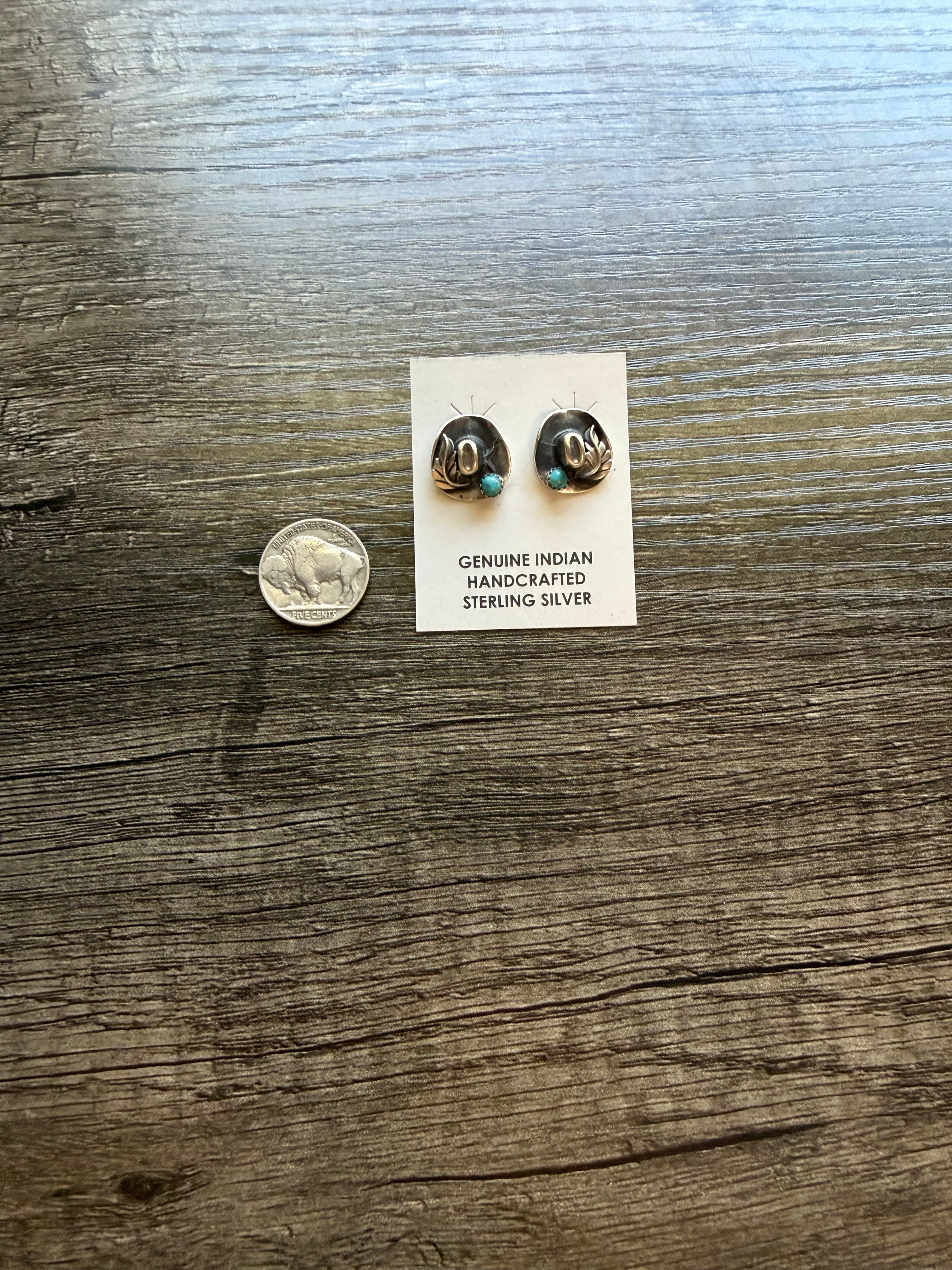 Kingman Feather Cowboy Hat Studs