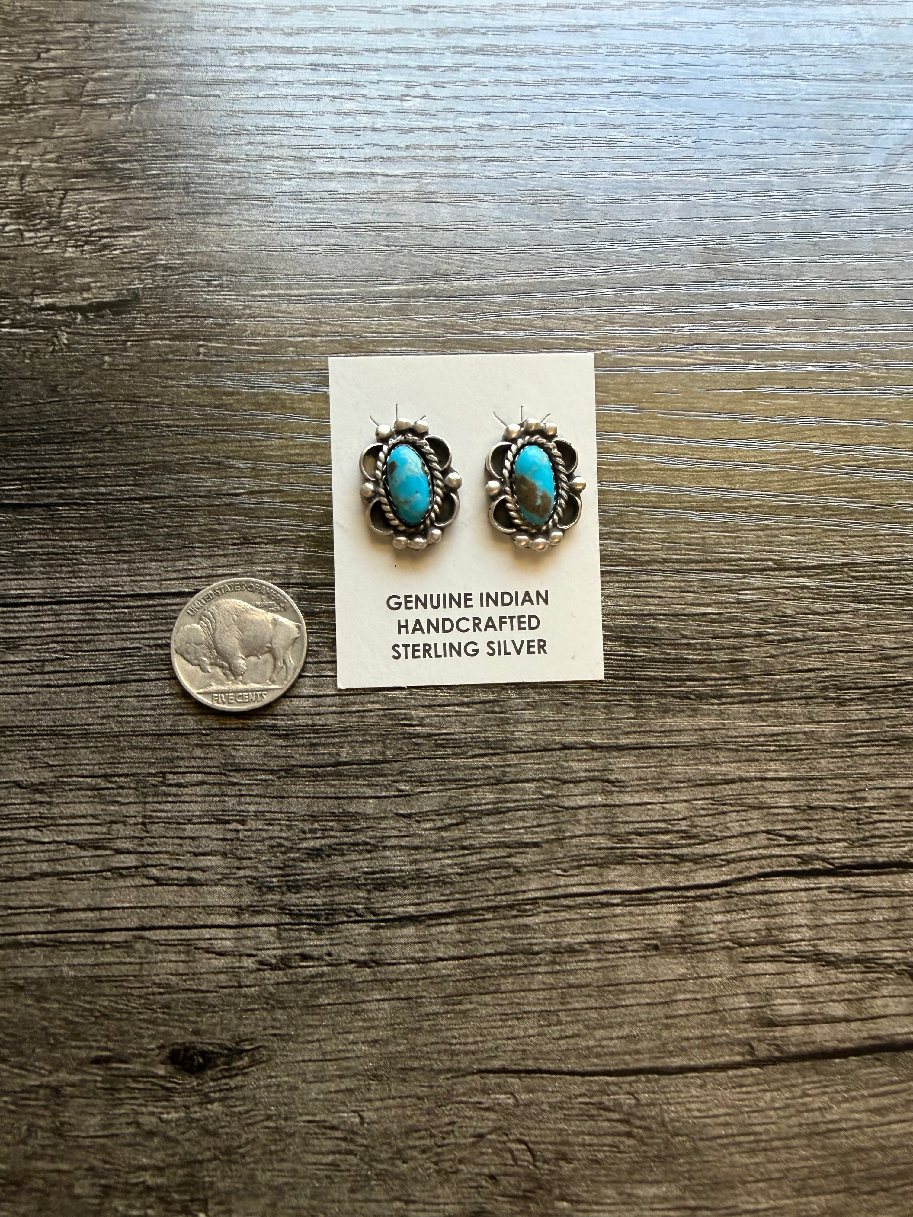 Kingman Studs + Detail (Blue)