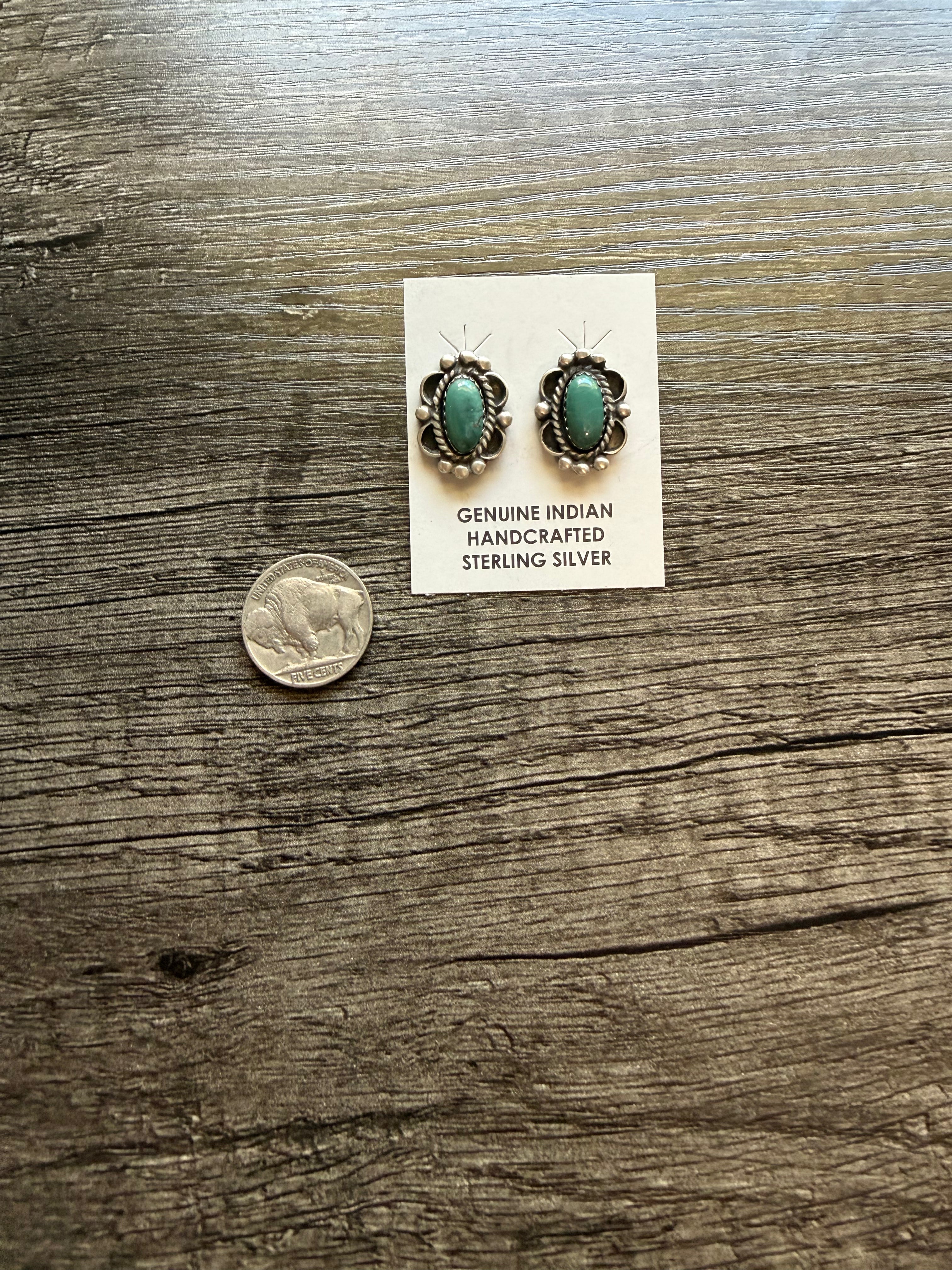 Kingman Studs + Detail (Green)