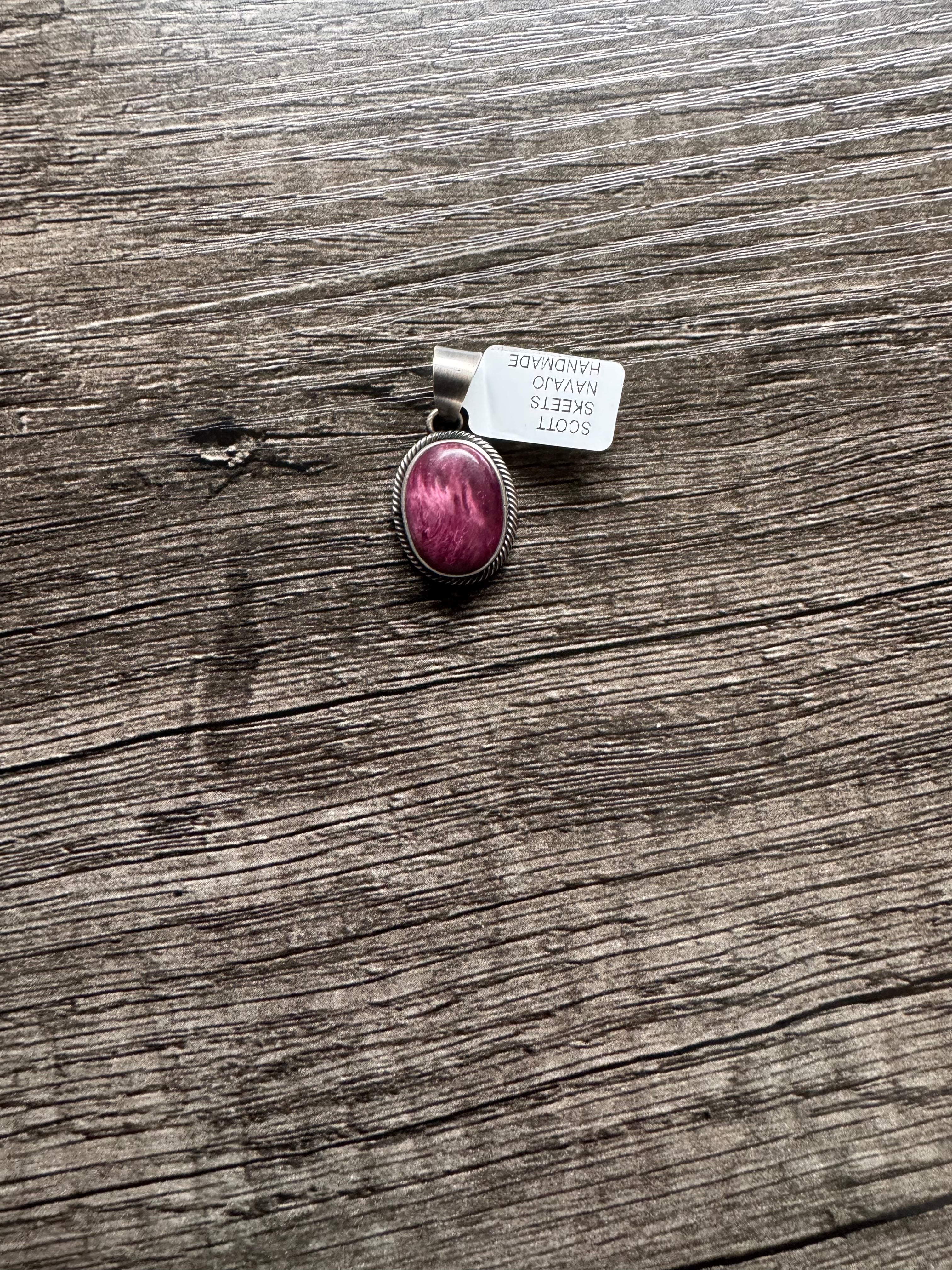 Purple Spiny Pendant