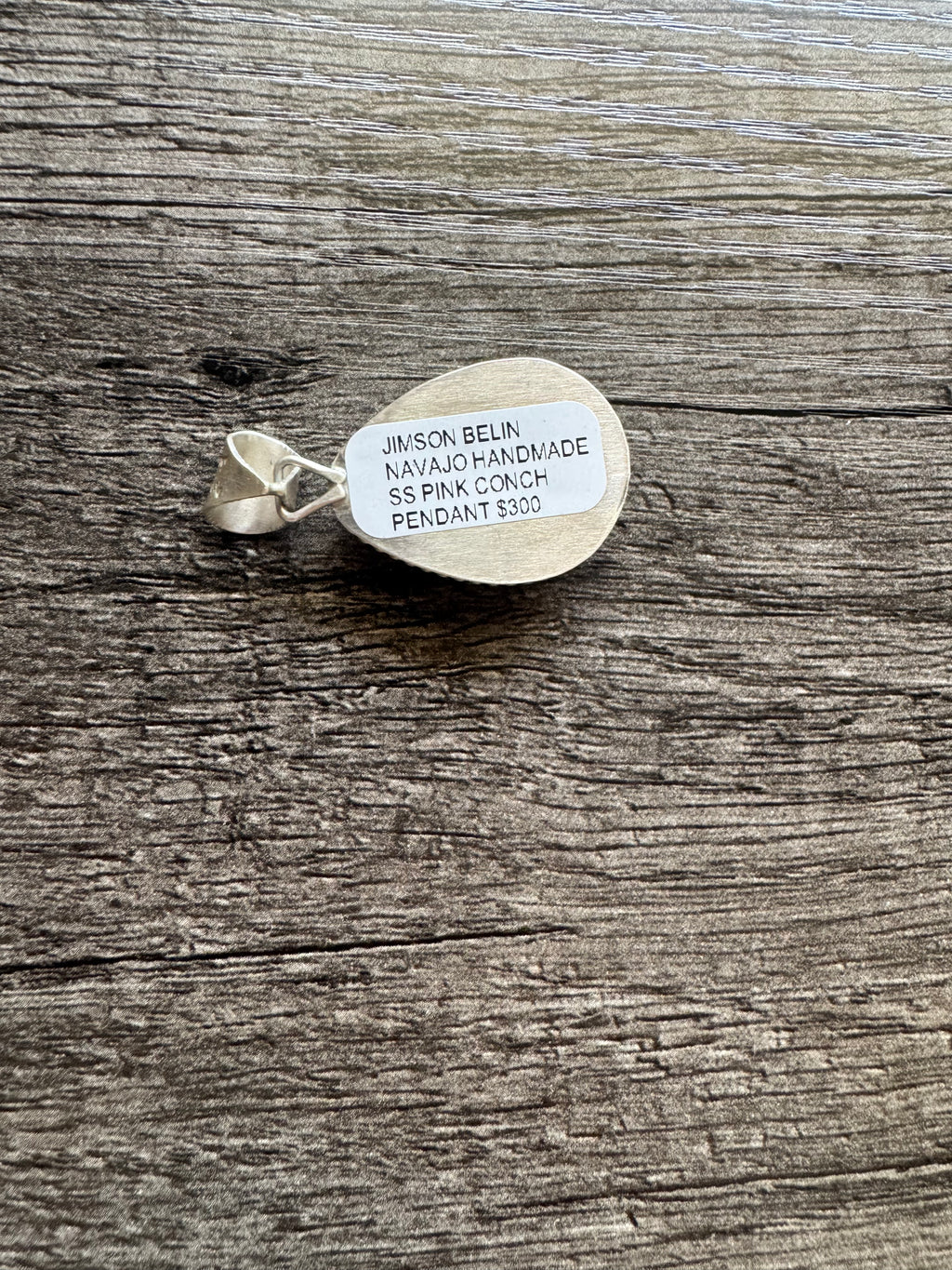 Pink Conch Pendant