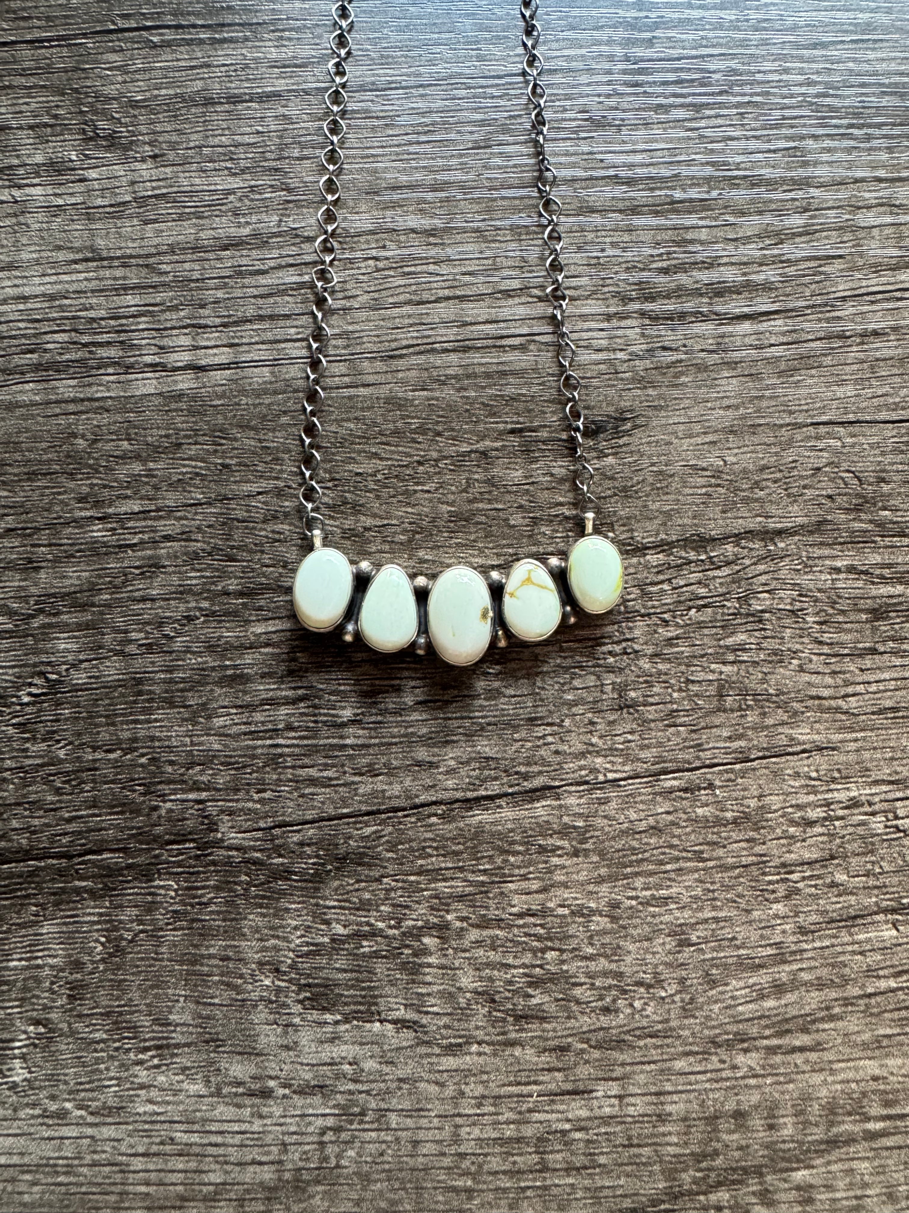 5 Stone Palomino Necklace