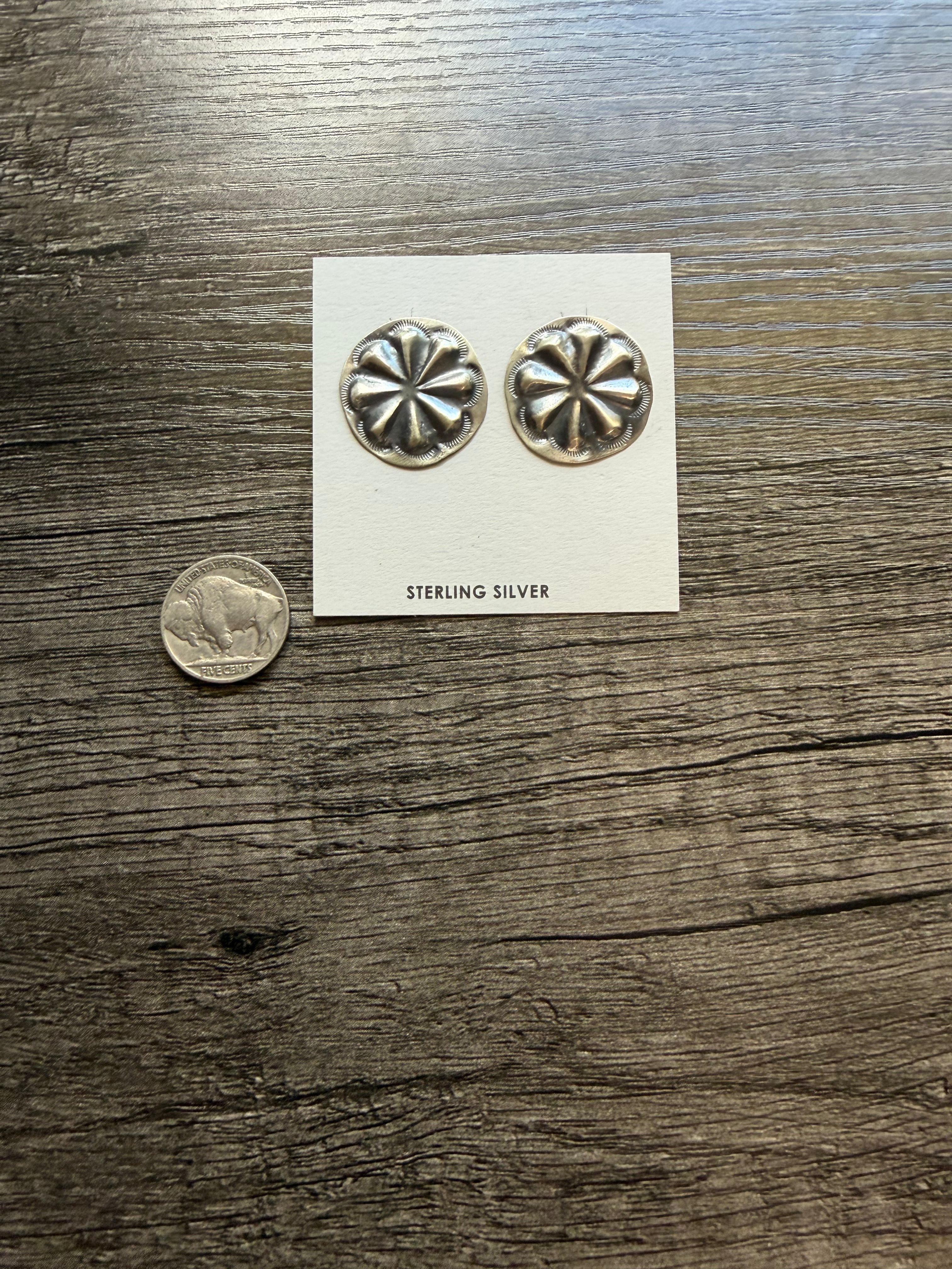 Simple Round Concho Studs