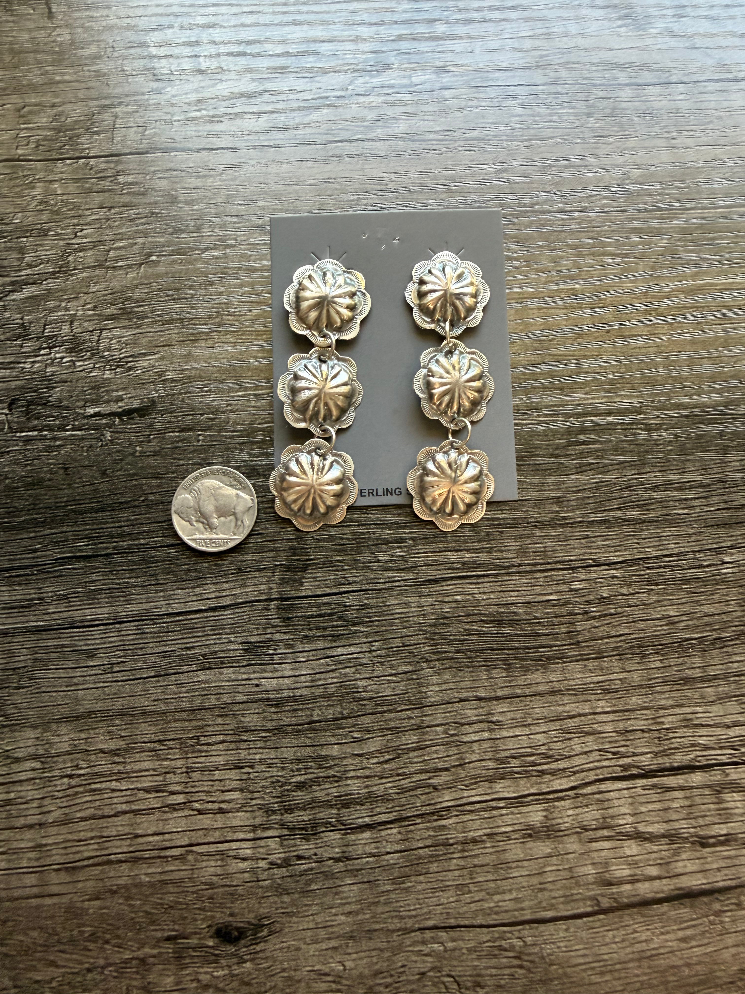 3 Tier Concho Dangles