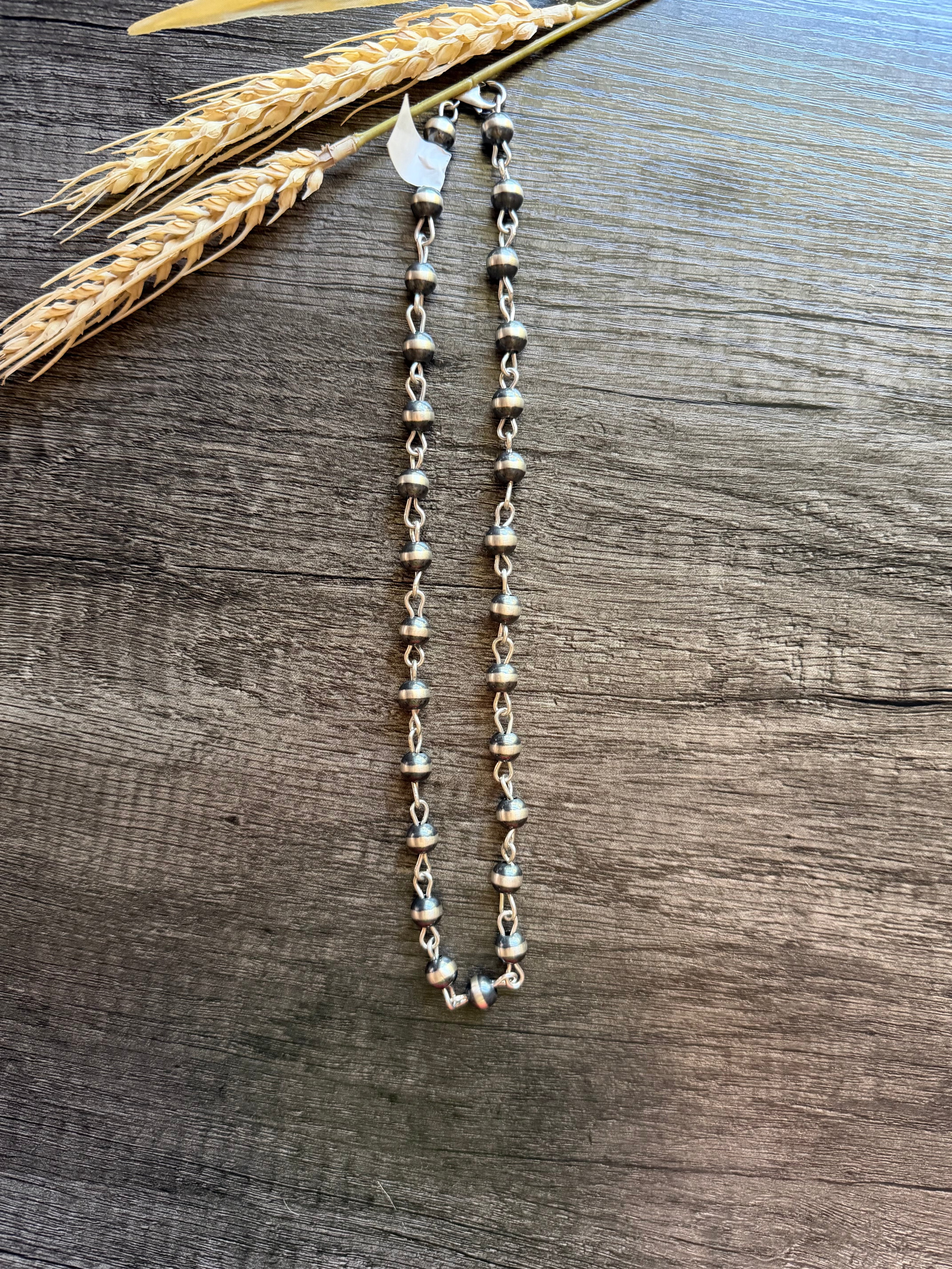 20" 10MM Roseary Style Pearls