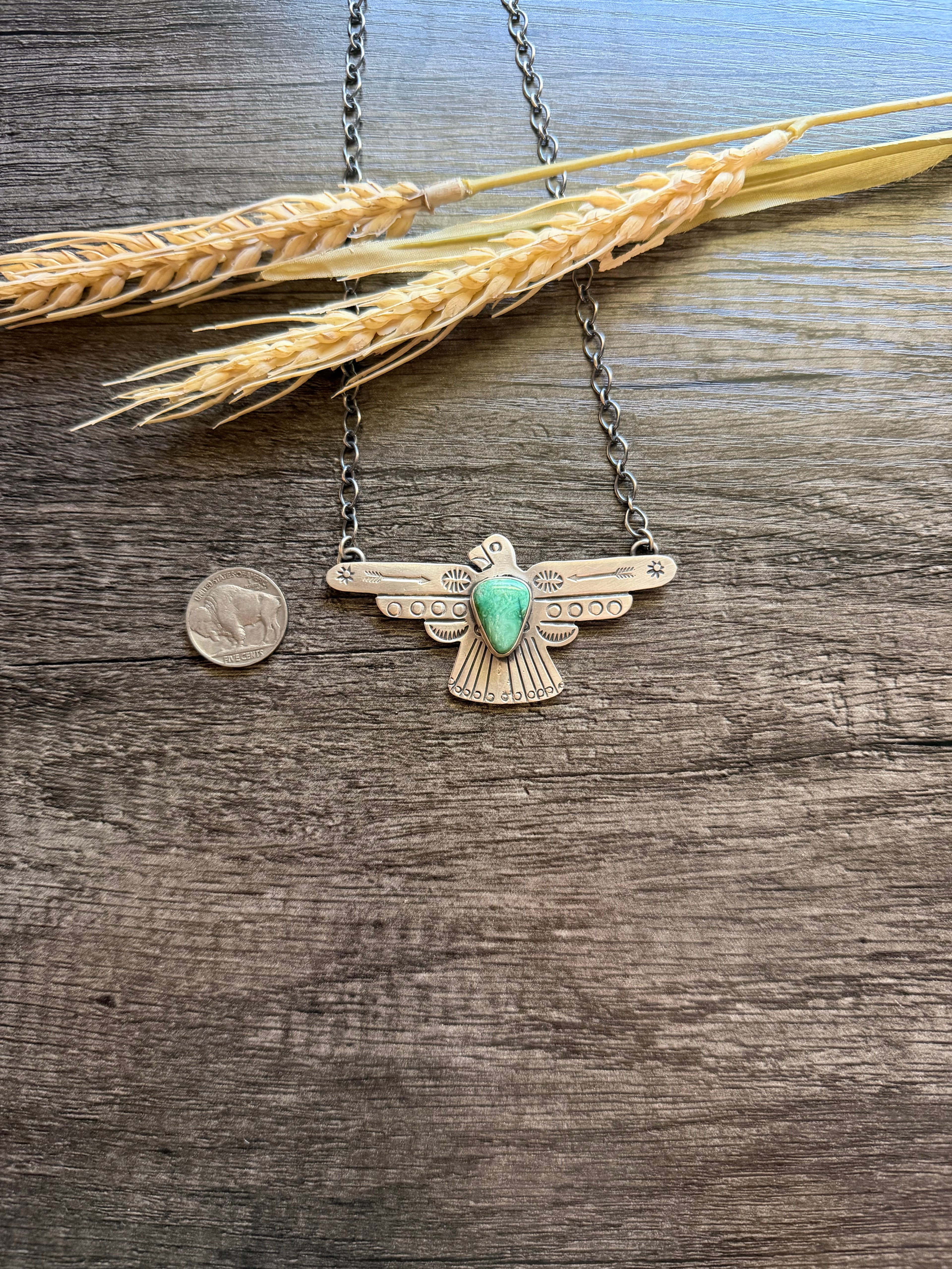 Emerald Valley Thunderbird Necklace
